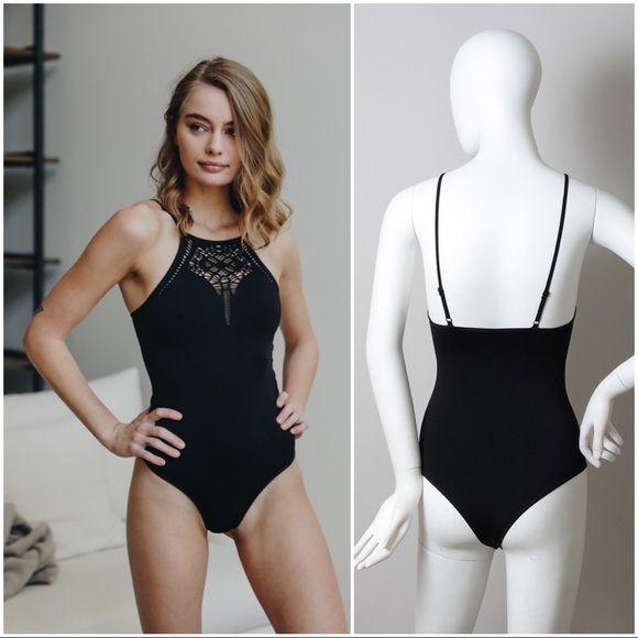 ✨LAST ONE ✨A Simple Favor Bodysuit-Black - Picture 2 of 3